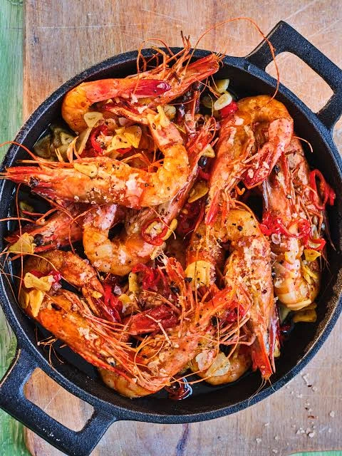 King Prawn Garlic Chilli