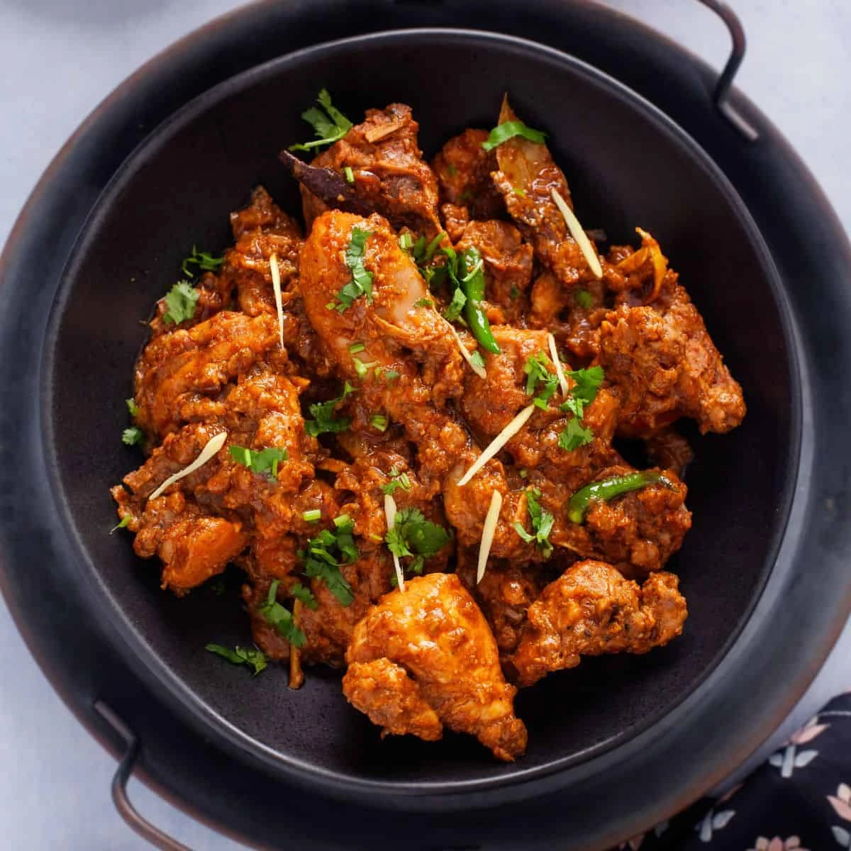 Photo of Bhuna Chicken on Puri